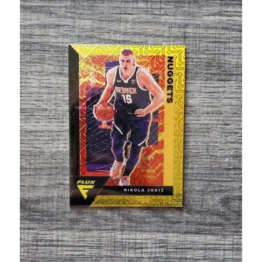 2020 PANINI FLUX GOLD /10 #43 NIKOLA JOKIC DENVER NUGGETS  MVP SP